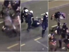 Jezivo: 20 pripadnika Žandarmerije pendrecima tuklo mladića dok leži na cesti! (Video)
