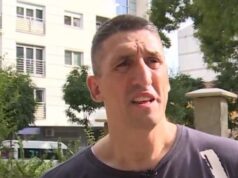 SNIMAK HAPŠENJA KRISTIJANA GOLUBOVIĆA: Inspektori ga oborili na zemlju i stavili mu lisice – nije se opirao