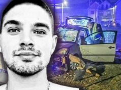 Uznemirujući sadržaj! Isplivao snimak nesreće pjevačicinog sina: Mladić (24) se kolima zakucao u drvo, u*ro u bolnici (VIDEO)