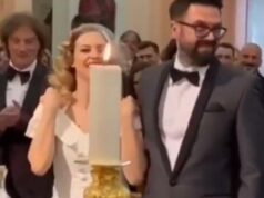 ZAVIRITE NA VJENČANJE PETRA GRAŠA I HANE HULJIĆ: Isplivao snimak iz crkve, poljubili se, dobili aplauz, njena reakcija je preslatka (Video)