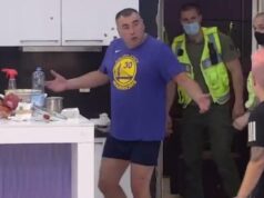 MIKI ĐURIČIĆ NASRNUO NA ZADRUGARKU, OBEZBJEĐENJE ODMAH ULETJELO: Pčelar iz Kupinova napao i psovao je, opšti haos (VIDEO)