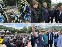 Rijeka ljudi se oprostila od velikana bh. nogometa Ivice Osima! (Foto+Video)