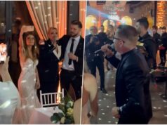 SAŠA POPOVIĆ OKITIO HARMONIKAŠA, MLADA I MLADOŽENJA BILI NAJVESELIJI: Evo kakva je atmosfera vladala na gala svadbi, letili euri!