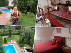 PJEVAČICA PLIVA U NOVCU, SVILI I KADIFI! Zavirite u stan sav od zlata, a vila na Ilidži puna antikviteta! Bazen, fontana… (Video, foto)