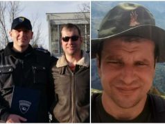 Kolege se opraštaju od poginulog policajaca: Neka ti je laka zemlja prijatelju