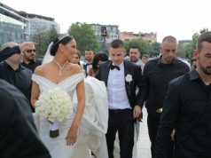 Grujićka i Gobelja na vjenčanju kritikovali obezbjeđenje: Nesposobni ste, džaba smo vas toliko unajmili!