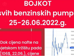 Građani BiH na Facebooku pozivaju na bojkot svih benzinskih pumpi za vikend!