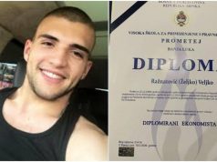 Diploma Veljka Ražnatovića raspalila Tviter: Jedan detalj pokrenuo lavinu, falš ili smo svi nepismeni?!