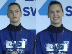 Nakon što je Lani Pudar dodijeljena zlatna medalja, himna BiH prekinuta: Plivačica se šokirala, pa slatko nasmijala