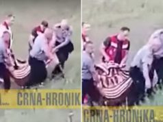Video / Policija iznosi razbojnika kojeg je upucala žena u kući