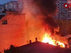 (FOTO I VIDEO) UŽAS U RANO JUTRO/ Drama u Sarajevu: Veliki požar na Dolac Malti, vatra progutala kuću do temelja…
