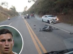 IZA NJEGA OSTALE SUPRUGA I DVIJE MALE KĆERKE: FUDBALER SKRIVIO SAOBRAĆAJNU NESREĆU U KOJOJ JE POGINUO MOTOCIKLISTA