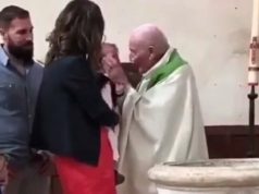JEZIV POTEZ SVEŠTENIKA: SNIMAK S KRŠTENJA SVE OSTAVIO U ŠOKU