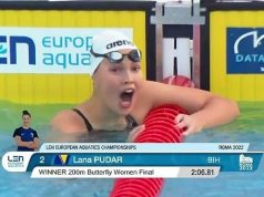 BiH ima prvakinju Evrope: Fantastična Lana Pudar prvakinja Evrope u disciplini 200 metara delfin