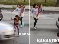 Uznemirujući snimak: Automobil pokosio djevojčicu koja je istrčala na ulicu, vozačica je odvezla do Doma zdravlja