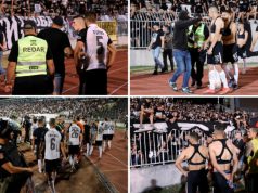 NAVIJAČI SA FANTOMKAMA PONIZILI IGRAČE PARTIZANA: Tražili da skinu dresove i pjevaju protiv uprave! Ušli u klinč sa kapitenom (VIDEO)