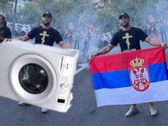 Urnebesne montaže Veljka Ražnatovića: Mreže gore zbog fotki sa zastavom sa litija, jedna je tek hit!