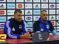 Džeko se sa balkona iznad Vječne vatre naklonio Barbarezu i saigračima: Kažu pokeraš!? A, što ih izblefa Petev i Džeko najavili ključni duel! (Galerija)