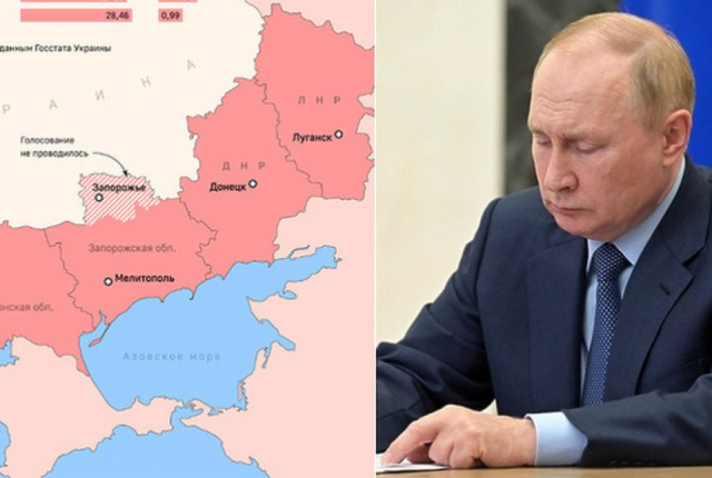 Vladimir Putin potpisao aneksiju: Rusija pripojila četiri ukrajinske regije!