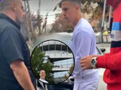 Baka Prase otišao pred zgradu Pinka, požalio se da ga je u glavu udario pripadnik obezbjeđenja Pink televizije!
