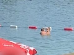 S.KS USRED JEZERA DOK SE LJUDI OKOLO KUPAJU: Dvoje mladih se prepustilo čarima ljubavi, svi ostali u šoku (VIDEO 18+)