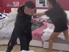 POSIPANJE JOGURTOM I MAKARONAMA: Maja Marinković i Bilal Brajlović napravil krš i lom u “Zadruzi” (Video)