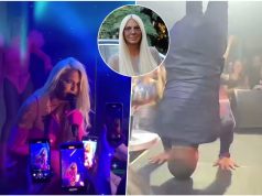 ŠOK NA KARLEUŠINOM NASTUPU! Na binu se popeo čovjek i počeo da dubi na glavi! Obezbjeđenje odmah uletjelo, njena reakcija je hit!