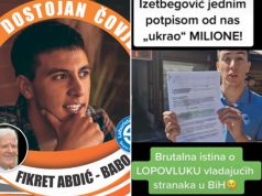 Skandalozan snimak: Unuk zločinca Fikreta Abdića usred Sarajeva tvrdi da je Baščaršija oteta od njegovog dede