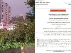 FUCZ izdala narandžasto upozorenje: Očekuju se jaki udari vjetra, moguć nestanak struje