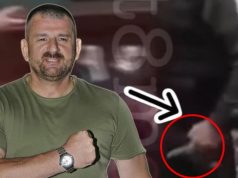 Miljan Vračević potegao nož na Marka MMA: Obezbjeđenje spriječilo krvave scene, odmah izbačen van! (Video)
