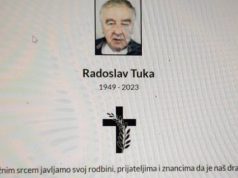 MONS.PROF.DR. FRANJO TOPIĆ/ Bio je pravi i ponosni Sarajlija, s Mejtaša, od oca Joze i mame Ane: Posljednji pozdrav sugrađaninu Radoslavu Tuki