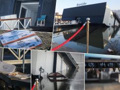 SPLAV SKORO POTPUNO POTONUO! Ispred jakne na gomili, flaše i ostaci hrane! Evo kako izgleda Fristajler jutro posle incidenta FOTO