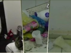 Štroka na sve strane u Zadruzi: Od njih nema prljavijih! Puna kanta smeća, ulošci i otpaci svuda po podu