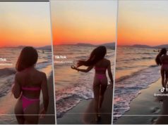 ANĐELA ĐURIČIĆ NA ADI BOJANI ZABORAVLJA ZVEZDANA: Gaćice uvukla, a sva se iskrivila da joj zadnjica dođe u prvi plan (VIDEO)