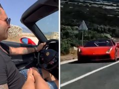 Darko Lazić ponovo bijesni putevima! Folker vozi bez pojasa, dok Katarinu mazi po nogama: Nije naučio lekciju!