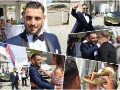 OVAKO IZGLEDA ČUVENA DEKORACIJA OD 50.000 €! Sve pršti od luksuza, čak su i tanjiri zlatni, pogledajte svadbenu salu (FOTO)
