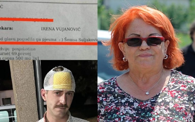 Evo šta je Šemsa Suljaković poručila mladiću koji je sebi razbio glavu zbog njene pjesme