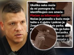 Lopovi upali u kuću tašte Slobe Radanovića, pjevač objavio sliku osumnjičenog i plaća za informaciju