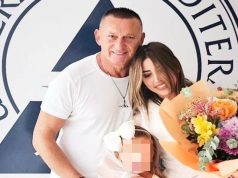 Porodica na okupu: Šako Polumenta ponosan jer mu je kćerka diplomirala sa najvećom ocjenom na fakultetu