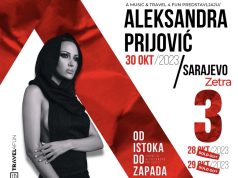 Vjerovali ili ne, Aleksandra Prijović zakazala 3. koncert u Zetri: Po prvi put u Bosni i Hercegovini