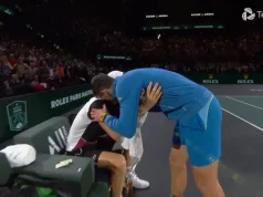 Đoković nije najveći samo zbog onog na terenu: Novak prekinuo intervju zbog uplakanog Dimitrova /VIDEO/