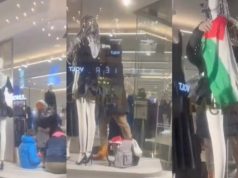 Muškarac iz Sarajeva ušao u Zaru i ogrnuo lutku palestinskom zastavom