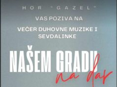 Koncert 26. decembra u Domu oružanih snaga BiH: Sav prikupljeni novac će biti doniran za Gazu