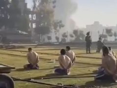 Uznemirujuće / Izraelska vojska na stadionu drži polugole zarobljene Palestince
