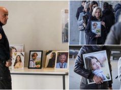 POTRESNE SCENE U PALATI PRAVDE: Roditelji ubijene djece i radnika obezbjeđenja u Ribnikaru u sud došli noseći slike