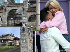 NOVINARI NAŠLI DVORAC DEČKA JOVANE JEREMIĆ U GROCKOJ: GIPSANI LAVOVI ČUVAJU OGROMNU KAPIJU VILE (VIDEO)