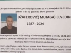 Tužan dan u Velikoj Kladuši: Na Ahiret preselio 37-godišnji Elvedin Džaferović