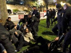 ZAPADNI JERUSALEM/ Izraelska policija tukla jevrejske aktiviste koji su protestovali protiv napada na Gazu
