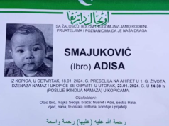 Ptica Džennetska: Na Ahiret preselila Adisa Smajuković
