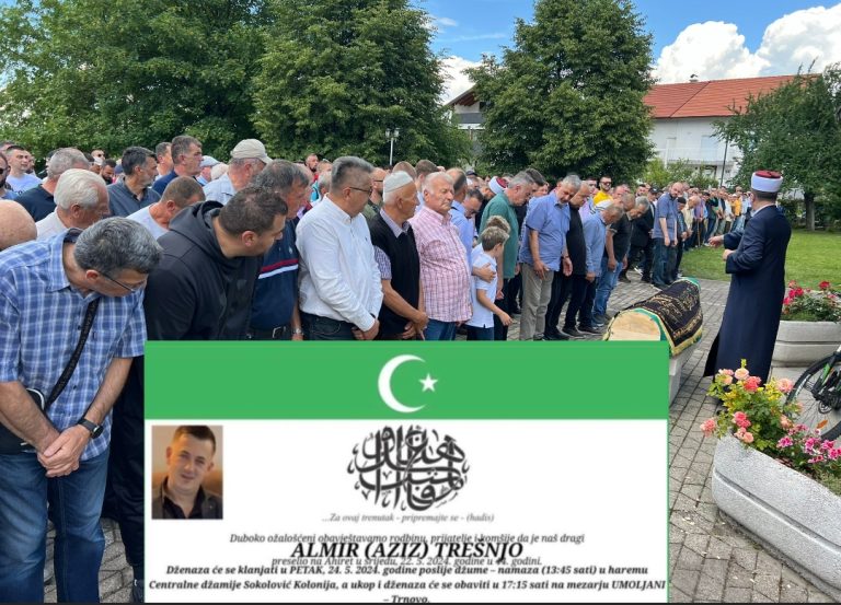 Obavljena dženaza Trešnjo Almiru